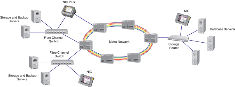 Module Fibre Channel pour Générateur/Analyseur de trafic NIC de Digital Lightwave (www.lightwave.com) [image 1]